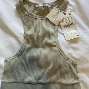 NWT Zara Racerback Tank